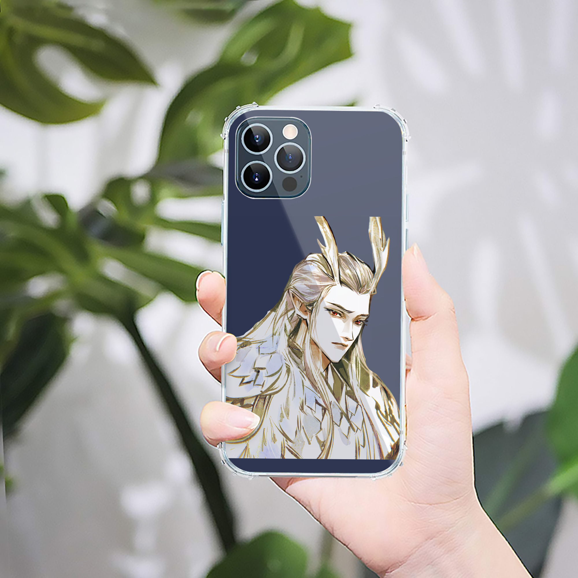 （画像用） Ne Zha 2 ナタ 魔童の大暴れ 【iPhone 12シリーズ対応】透明スマホケース（クリアソフトケース）